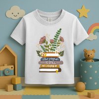 Slow Progress Is Still Progress Book Lover Toddler T-Shirt