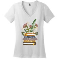 Slow Progress Is Still Progress Book Lover Women's V-Neck T-Shirt
