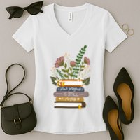 Slow Progress Is Still Progress Book Lover Women's V-Neck T-Shirt