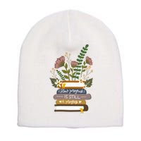 Slow Progress Is Still Progress Book Lover Short Acrylic Beanie