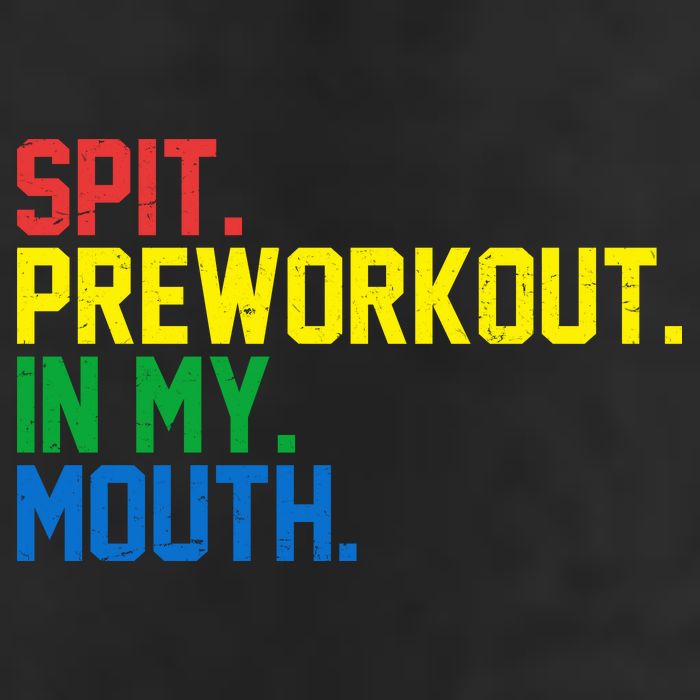 Spit Preworkout In My Mouth Retro Color Hat