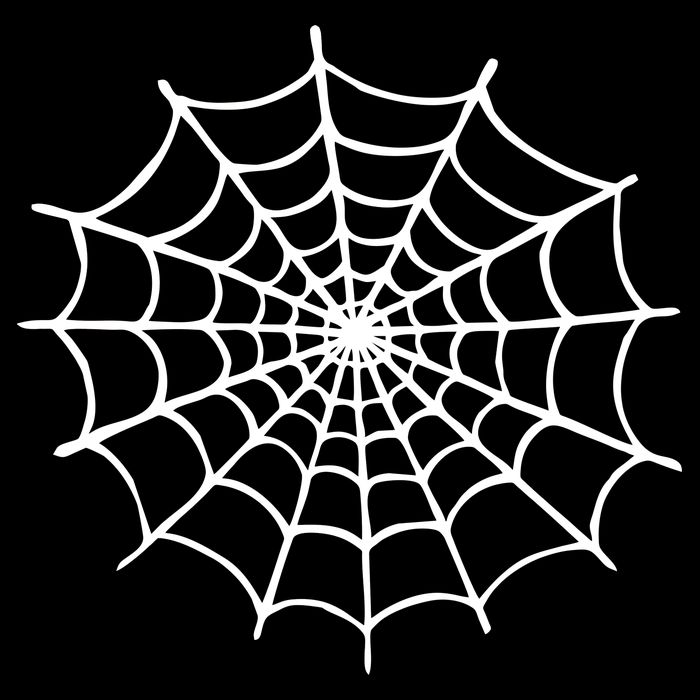 Spider Web Halloween Bucket Hat