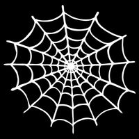 Spider Web Halloween Sustainable Knit Beanie