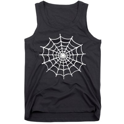 Spider Web Halloween Tank Top