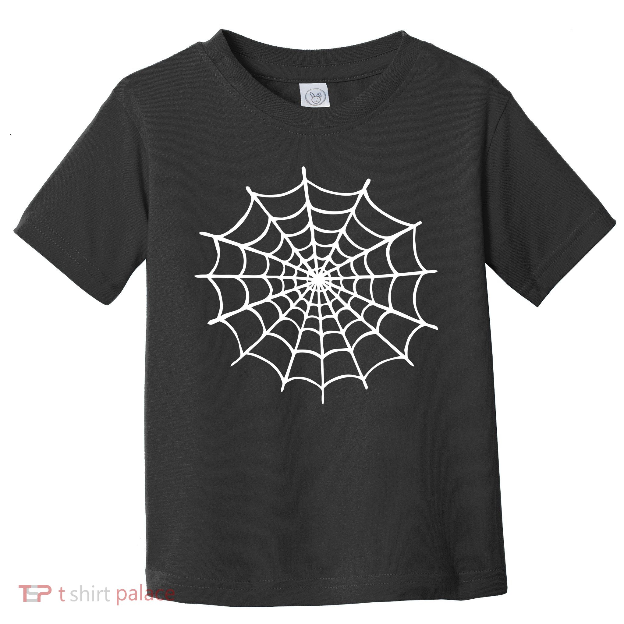 Spider Web Halloween Toddler T-Shirt