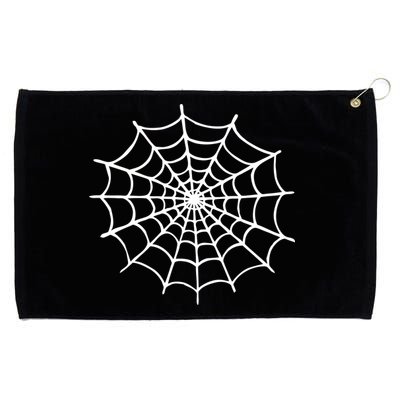 Spider Web Halloween Grommeted Golf Towel