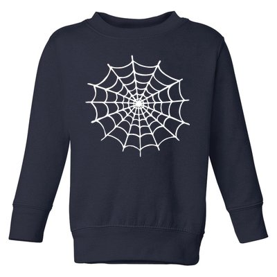 Spider Web Halloween Toddler Sweatshirt