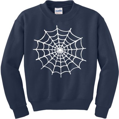 Spider Web Halloween Kids Sweatshirt