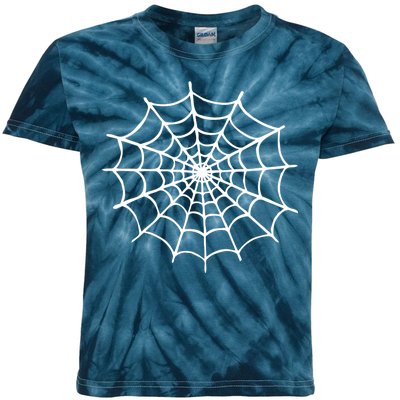 Spider Web Halloween Kids Tie-Dye T-Shirt