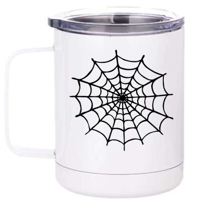 Spider Web Halloween 12 oz Stainless Steel Tumbler Cup