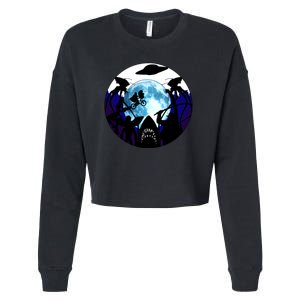 Spielworld Universe Fantasy Cropped Pullover Crew