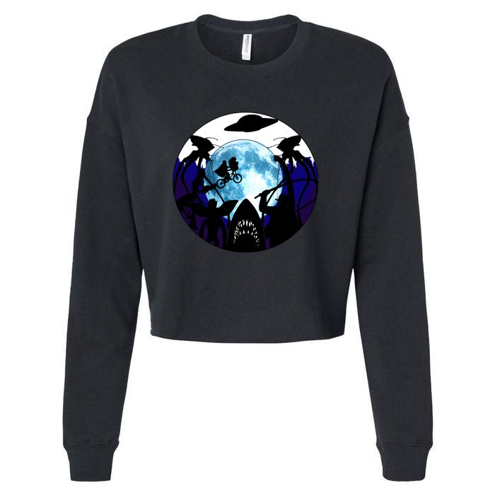 Spielworld Universe Fantasy Cropped Pullover Crew