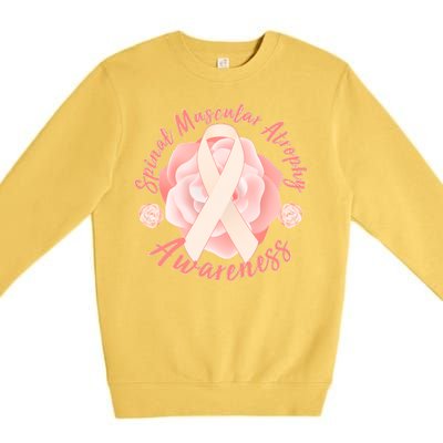 Spinal Muscular Atrophy Awareness Premium Crewneck Sweatshirt