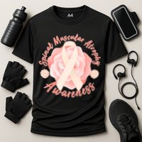 Spinal Muscular Atrophy Awareness Cooling Performance Crew T-Shirt
