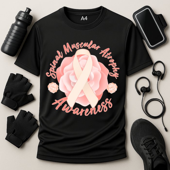Spinal Muscular Atrophy Awareness Cooling Performance Crew T-Shirt