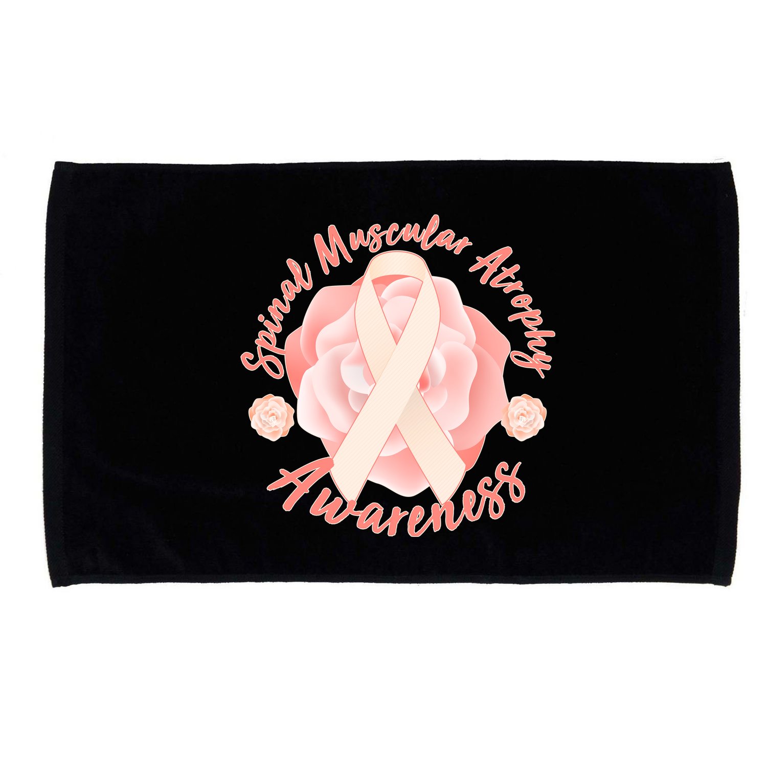 Spinal Muscular Atrophy Awareness Microfiber Hand Towel