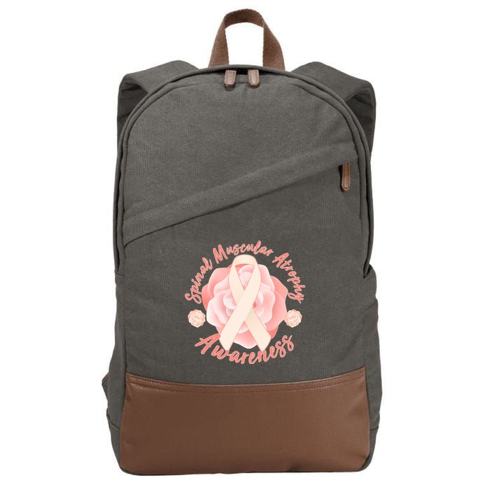 Spinal Muscular Atrophy Awareness Cotton Canvas Backpack