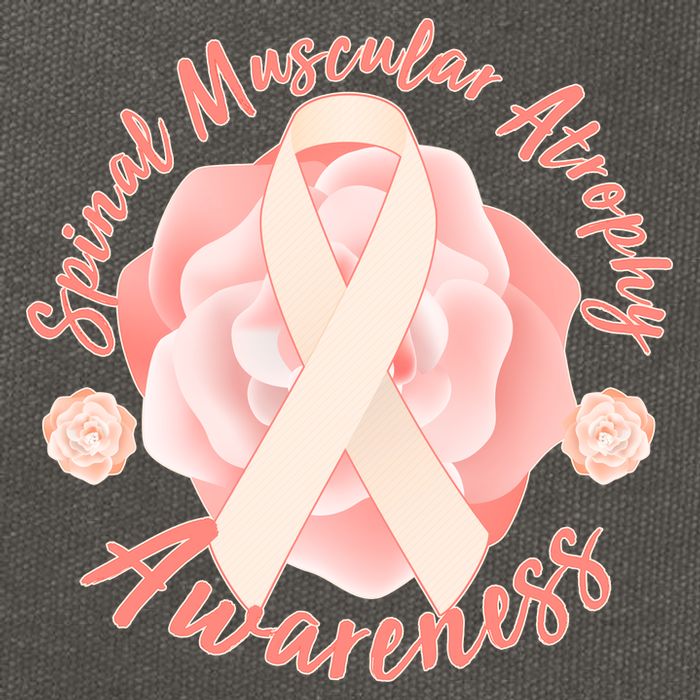 Spinal Muscular Atrophy Awareness Cotton Canvas Backpack