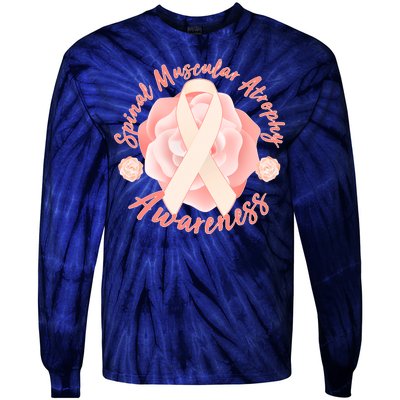 Spinal Muscular Atrophy Awareness Tie-Dye Long Sleeve Shirt