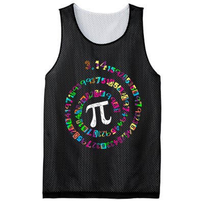 Spiral PI Day 3.14 Mesh Reversible Basketball Jersey Tank