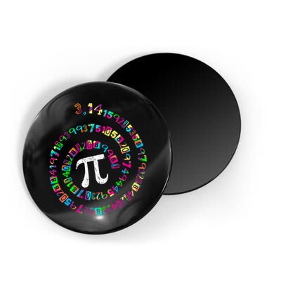 Spiral PI Day 3.14 Magnet
