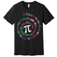 Spiral PI Day 3.14 Premium T-Shirt