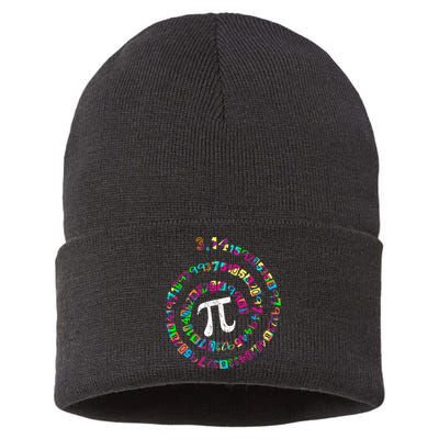 Spiral PI Day 3.14 Sustainable Knit Beanie