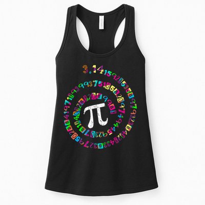 Spiral PI Day 3.14 Womens Tank Top