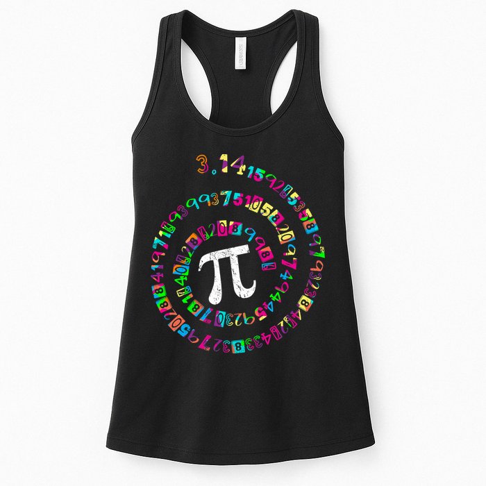 Spiral PI Day 3.14 Womens Tank Top