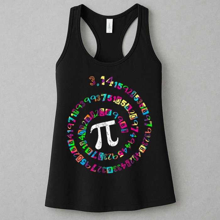 Spiral PI Day 3.14 Womens Tank Top