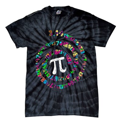 Spiral PI Day 3.14 Tie-Dye T-Shirt