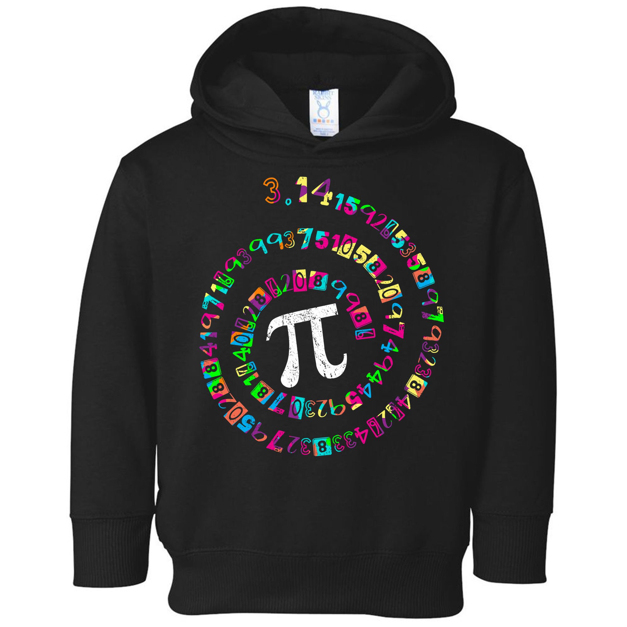 Spiral PI Day 3.14 Toddler Hoodie