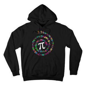 Spiral PI Day 3.14 Tall Hoodie