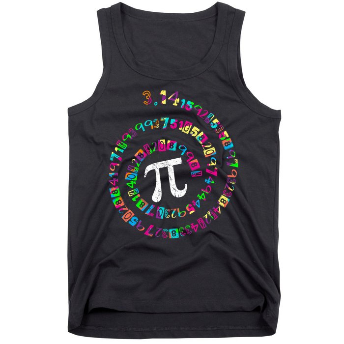 Spiral PI Day 3.14 Tank Top