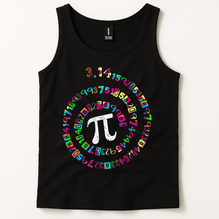 Spiral PI Day 3.14 Tank Top