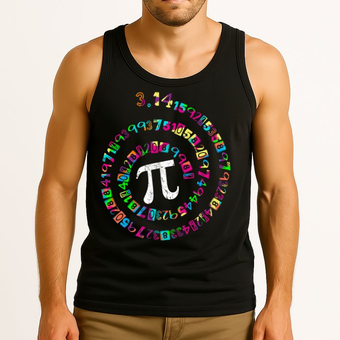 Spiral PI Day 3.14 Tank Top