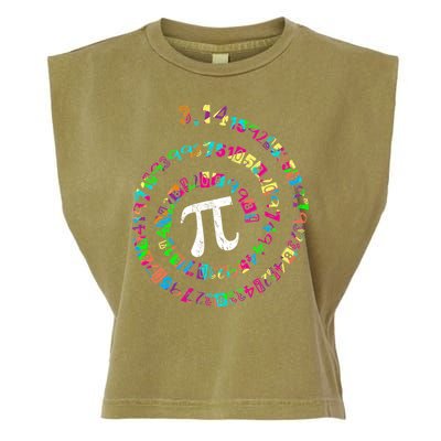 Spiral PI Day 3.14 Garment-Dyed Women's Muscle Tee