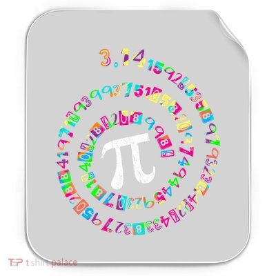 Spiral PI Day 3.14 Permanent Decal Sticker