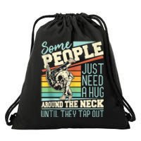 Some People Just Need A Hug Mma Bjj Drawstring Bag