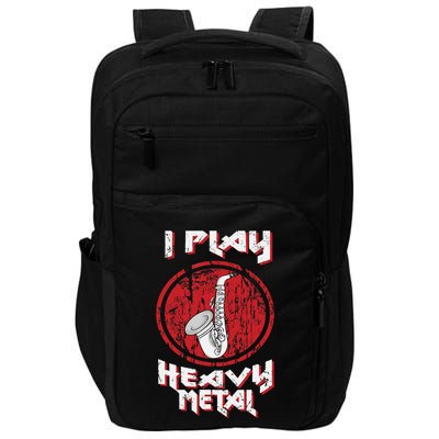 Saxophone Player Jazz Music Big Band Saxophone Impact Tech Backpack