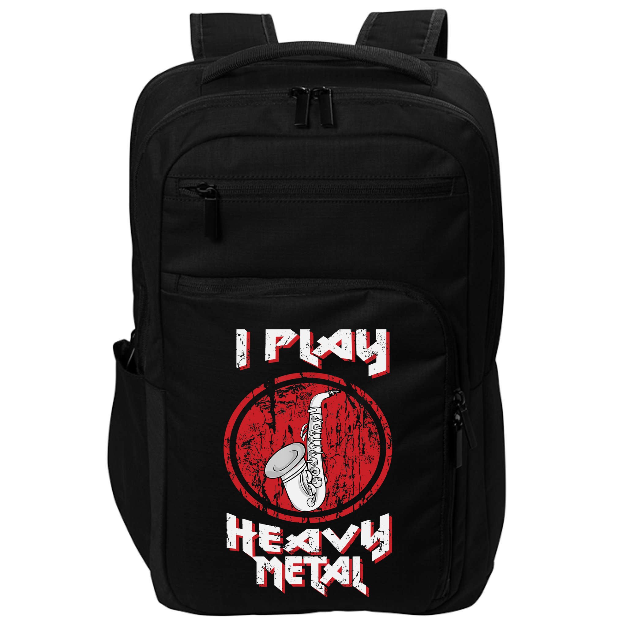 Saxophone Player Jazz Music Big Band Saxophone Impact Tech Backpack