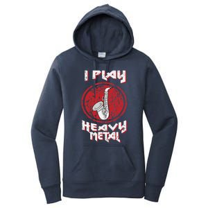 Saxophone Player Jazz Music Big Band Saxophone Women's Pullover Hoodie