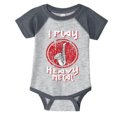 Saxophone Player Jazz Music Big Band Saxophone Infant Baby Jersey Bodysuit