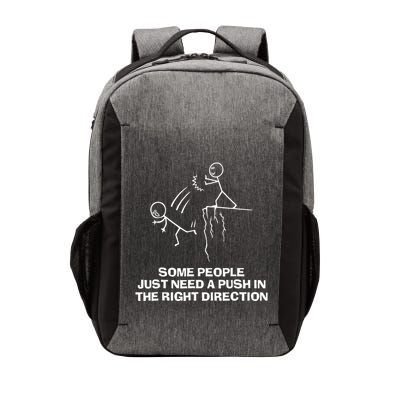 Some People Just Need A Push In The Right Direction Vector Backpack