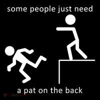 Some People Just Need A Pat On The Back Bag