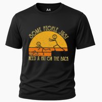 Some People Just Need A Pat On The Back Sarcastic Vintage Performance Shirt