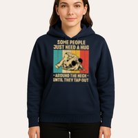Some People Just Need A Hug Vintage BJJ Brazilian Jiu Jitsu Hoodie