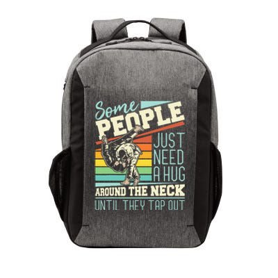 Some People Just Need A Hug Brazilian Jiu Jitsu MMA BJJ Vector Backpack