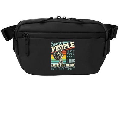 Some People Just Need A Hug Brazilian Jiu Jitsu MMA BJJ Crossbody Pack