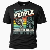 Some People Just Need A Hug Brazilian Jiu Jitsu MMA BJJ Cooling Performance Crew T-Shirt